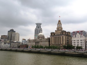 You can view many different types of architectural buildings along the river.
